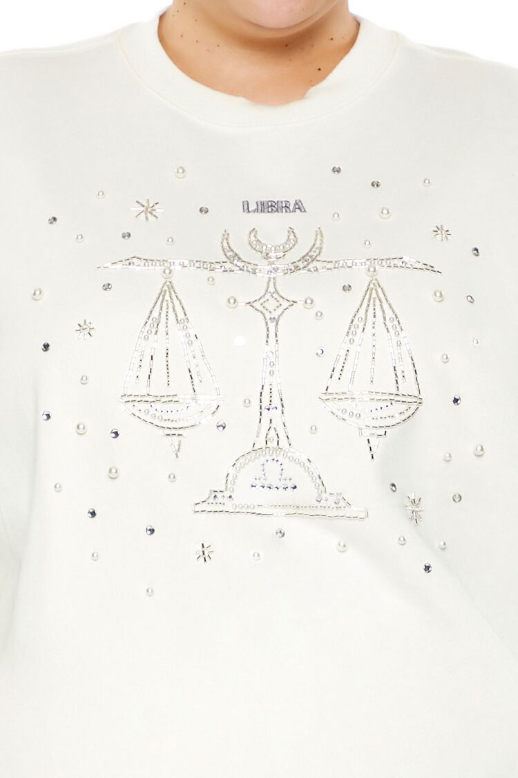 Plus Size Beaded Libra Pullover | Forever 21 outlet
