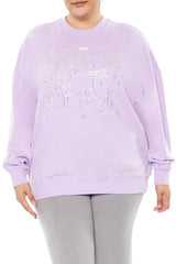 Plus Size Beaded Leo Pullover | Forever 21 online