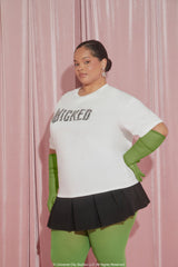 Plus Size Wicked Faux Gem Tee | Forever 21 US