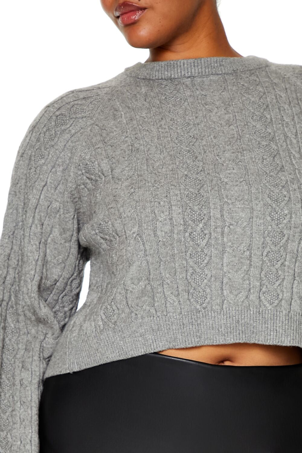 Plus Size Cropped Bow Sweater | Forever 21 near me