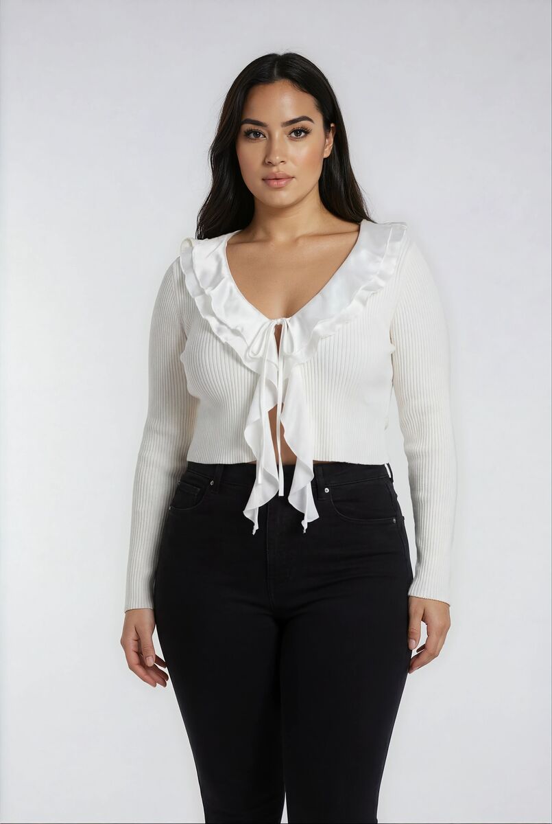 Plus Size Ribbed Knit Tie-Front Cardigan | Forever 21 sale