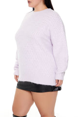 Plus Size Textured Drop-Sleeve Sweater | Forever 21 outlet