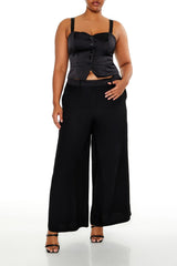 Plus Size Button-Front Crop Top | Forever 21 near me