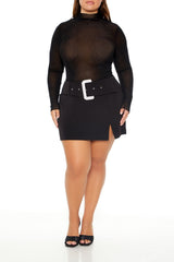 Plus Size Mesh Rhinestone Bodysuit | Forever 21 discount