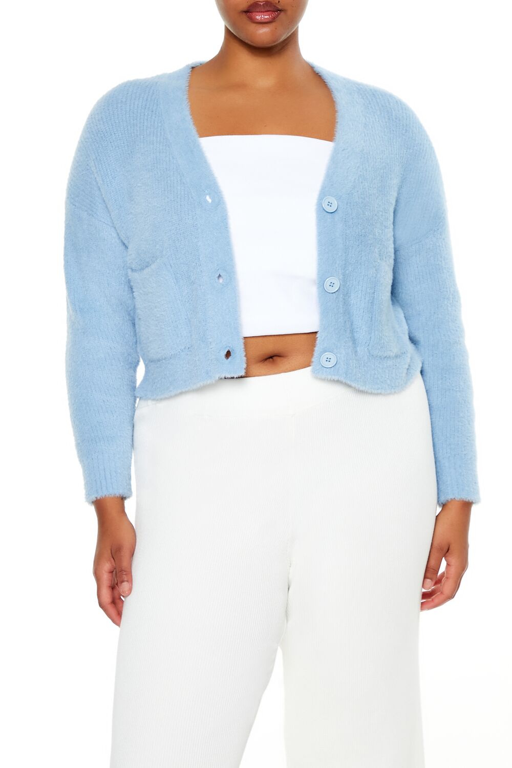 Plus Size Rib-Knit Cardigan Sweater | Forever 21 sale