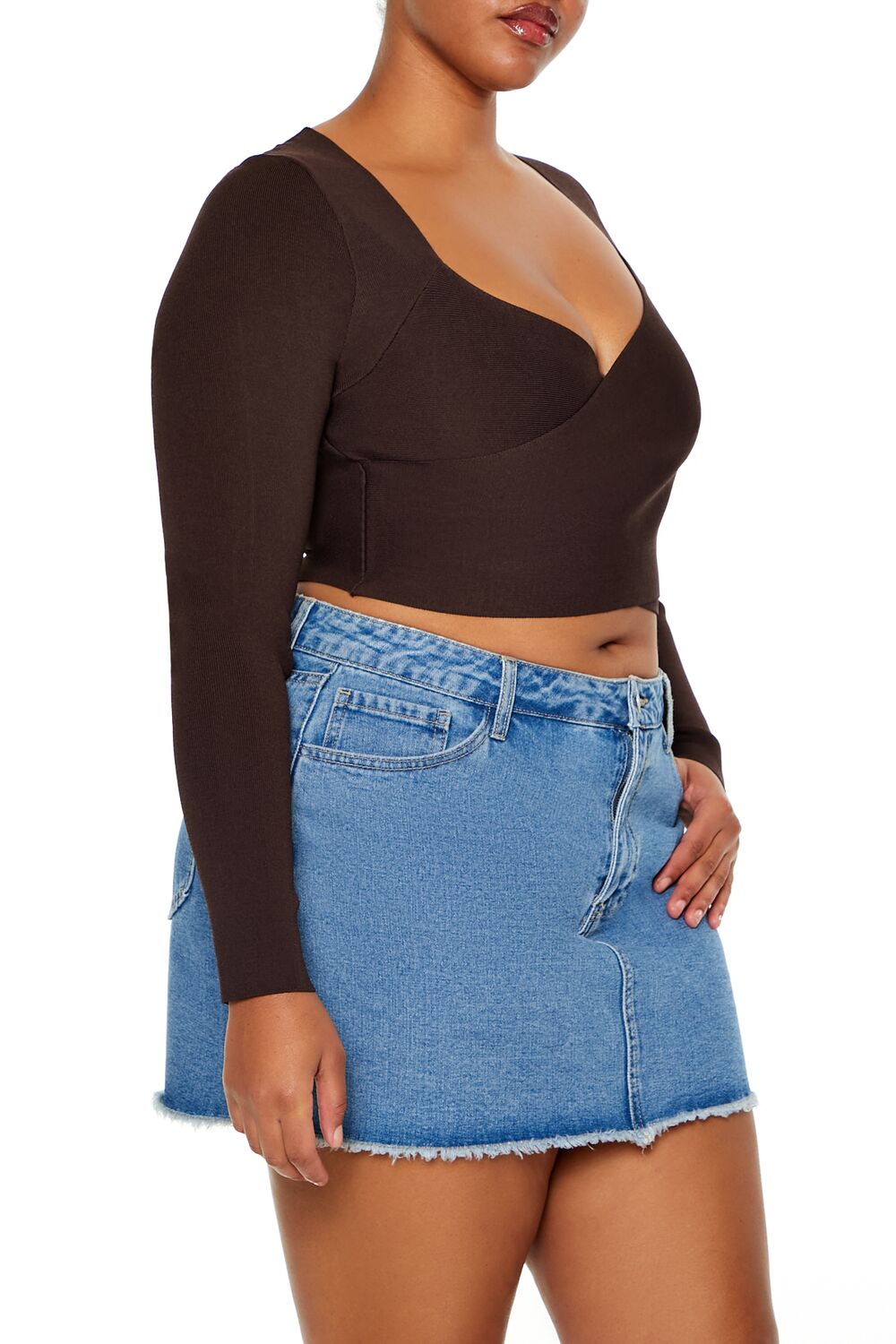 Plus Size Crossover Sweater | Forever 21 on sale