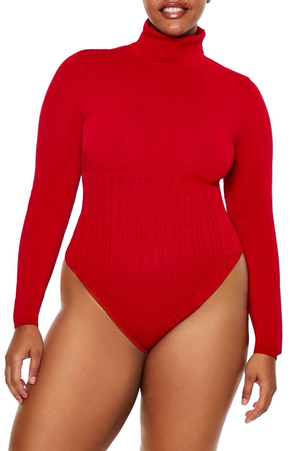 Plus Size Sweater-Knit Bodysuit | Forever 21 outlet