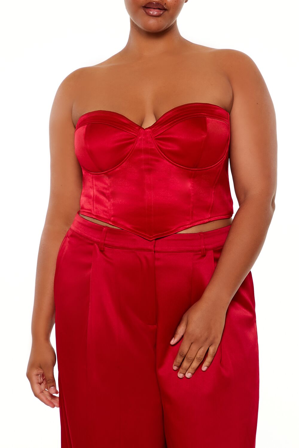 Plus Size Sweetheart Bustier Tube Top | Forever 21 online