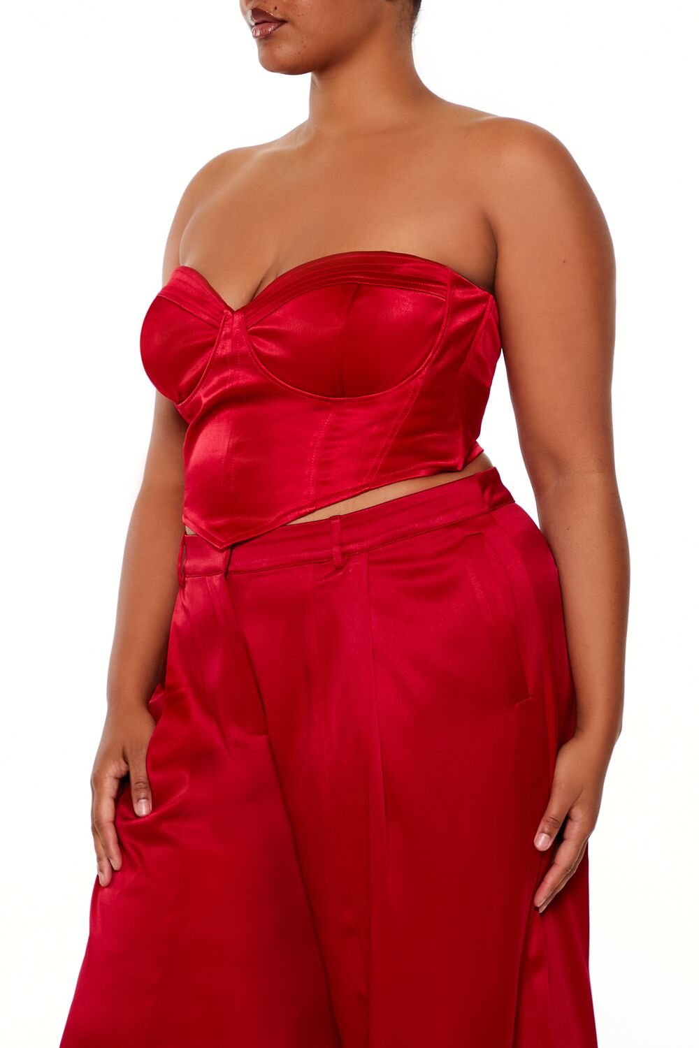 Plus Size Sweetheart Bustier Tube Top | Forever 21 online