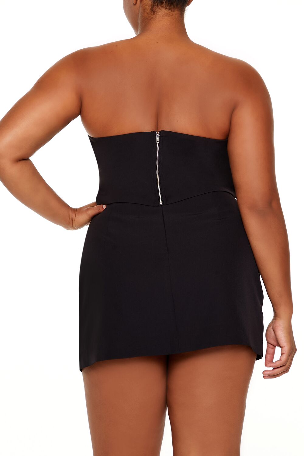 Plus Size Rhinestone Buckle Tube Top | Forever 21 sale