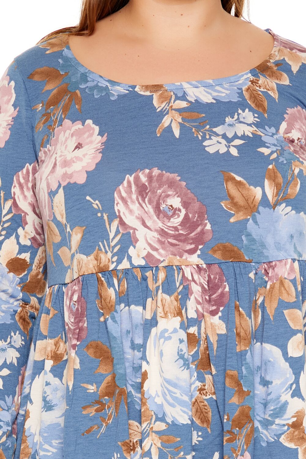 Plus Size Floral Print Flounce Top | Forever 21 discount