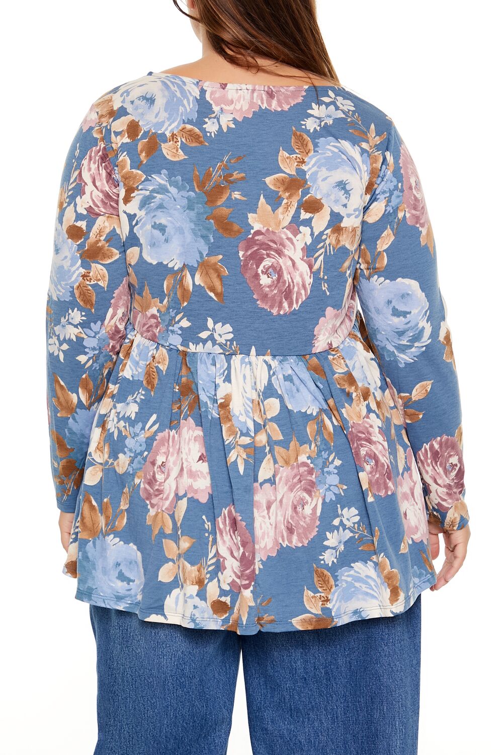 Plus Size Floral Print Flounce Top | Forever 21 discount