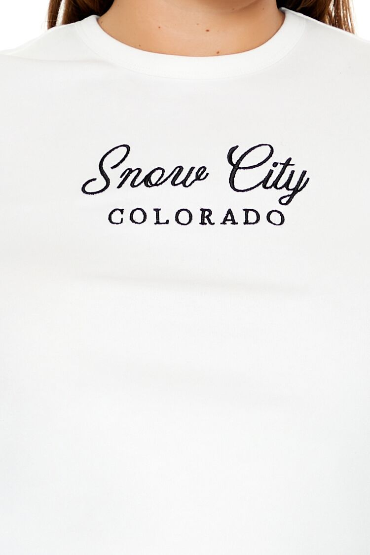Plus Size Snow City Baby Tee | Forever 21 online