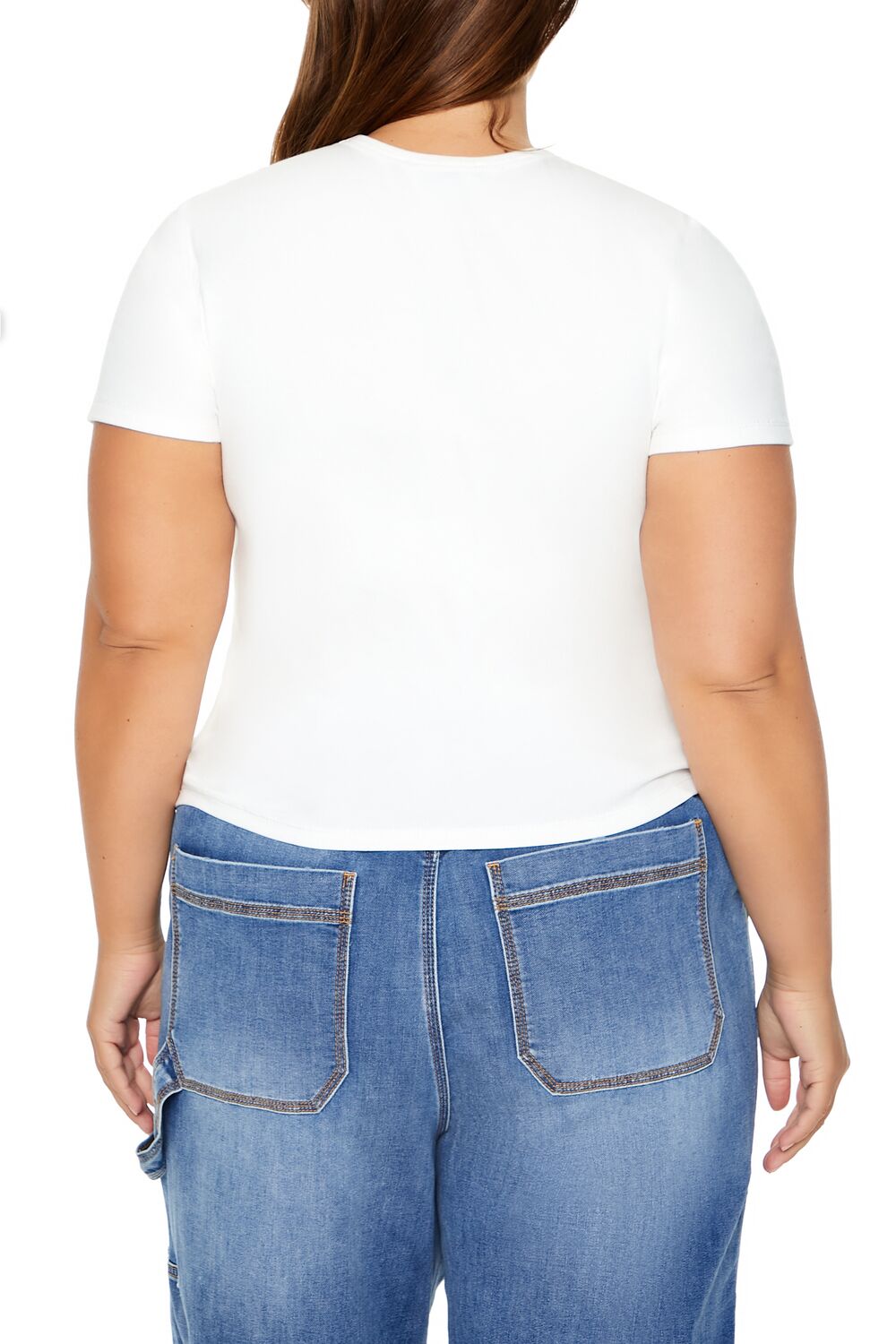 Plus Size Snow City Baby Tee | Forever 21 online