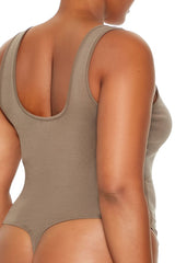 Plus Size Square-Neck Thong Bodysuit | Forever 21 on sale
