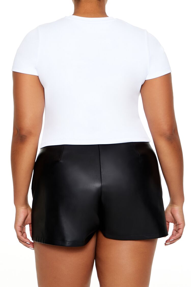 Plus Size Thinking About Puppies Tee | Forever 21 near me