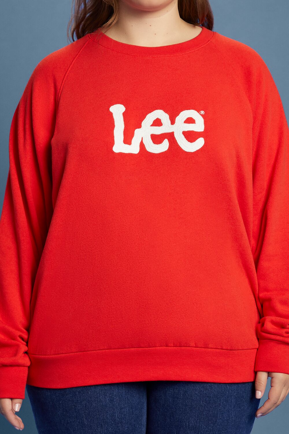 Plus Size Fleece Lee Graphic Pullover | Forever 21 US