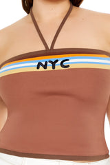 Plus Size NYC Halter Crop Top | Forever 21 on sale