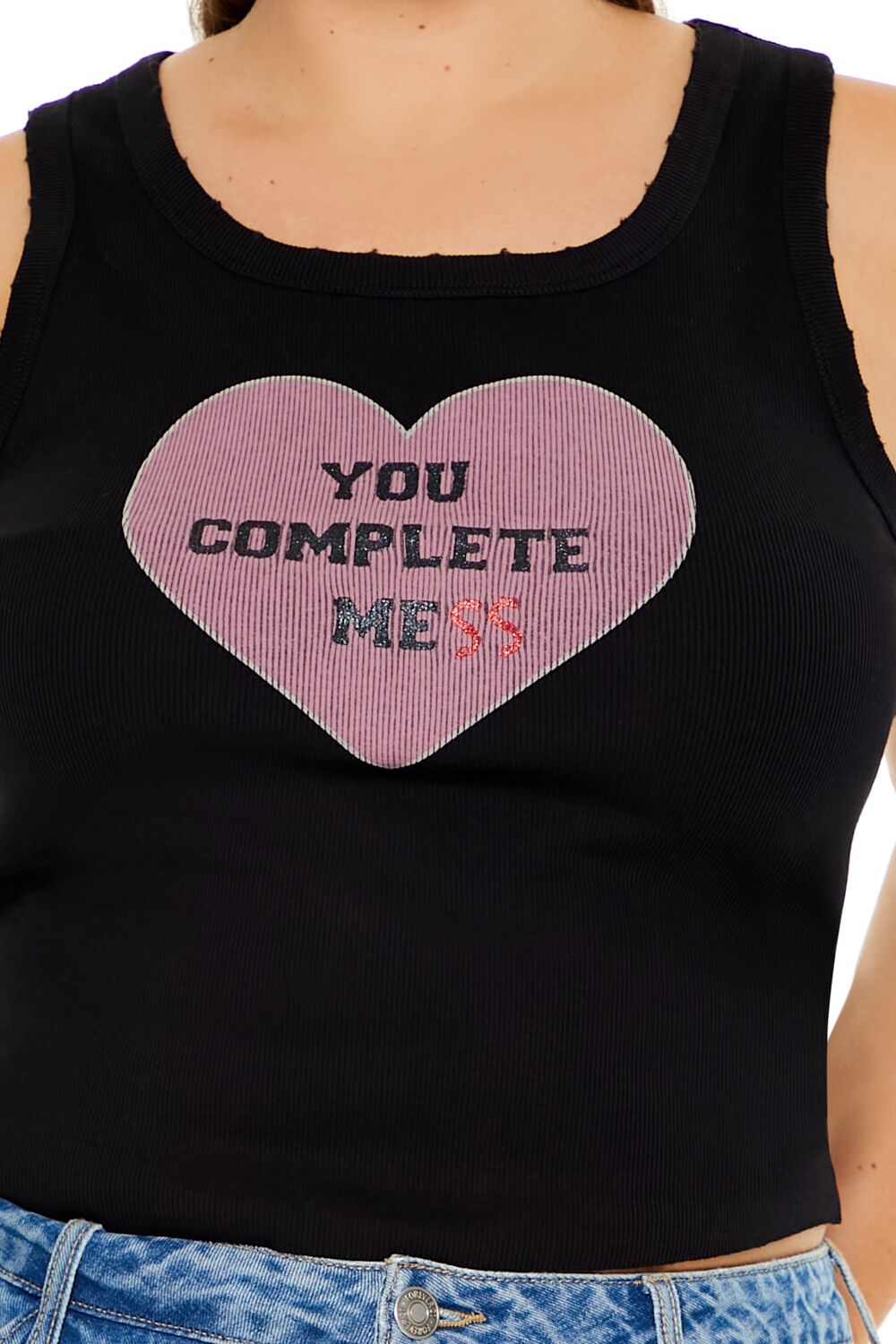 Plus Size Complete Mess Tank Top | Forever 21 US