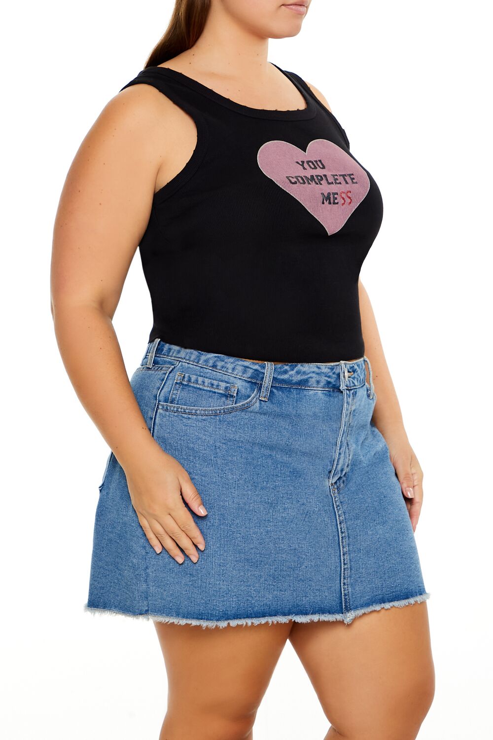 Plus Size Complete Mess Tank Top | Forever 21 US