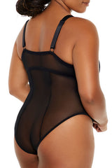 Plus Size Sheer Striped Bodysuit | Forever 21 near me