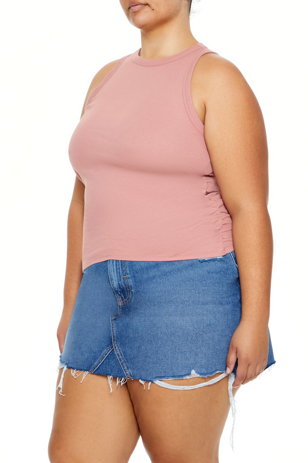 Plus Size Cotton-Blend Tank Top | Forever 21 on sale