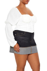 Plus Size Ruched Sweetheart Top | Forever 21 outlet