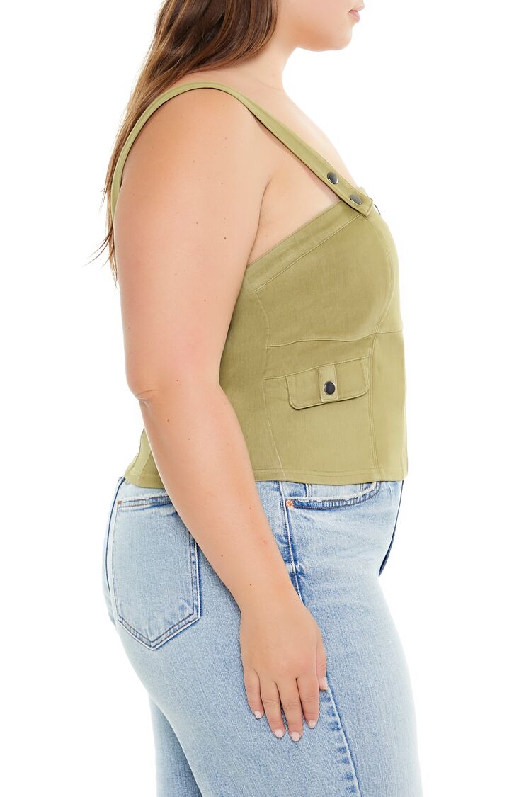 Plus Size Zip-Up Crop Top | Forever 21 online