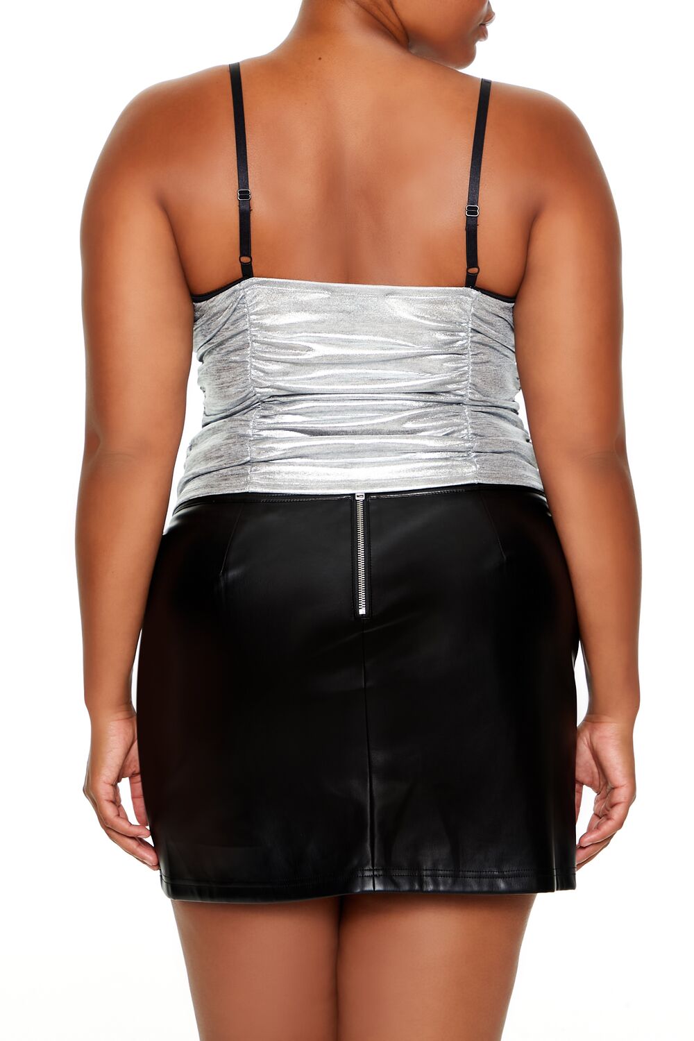 Plus Size Metallic Two-Tone Cami | Forever 21 sale