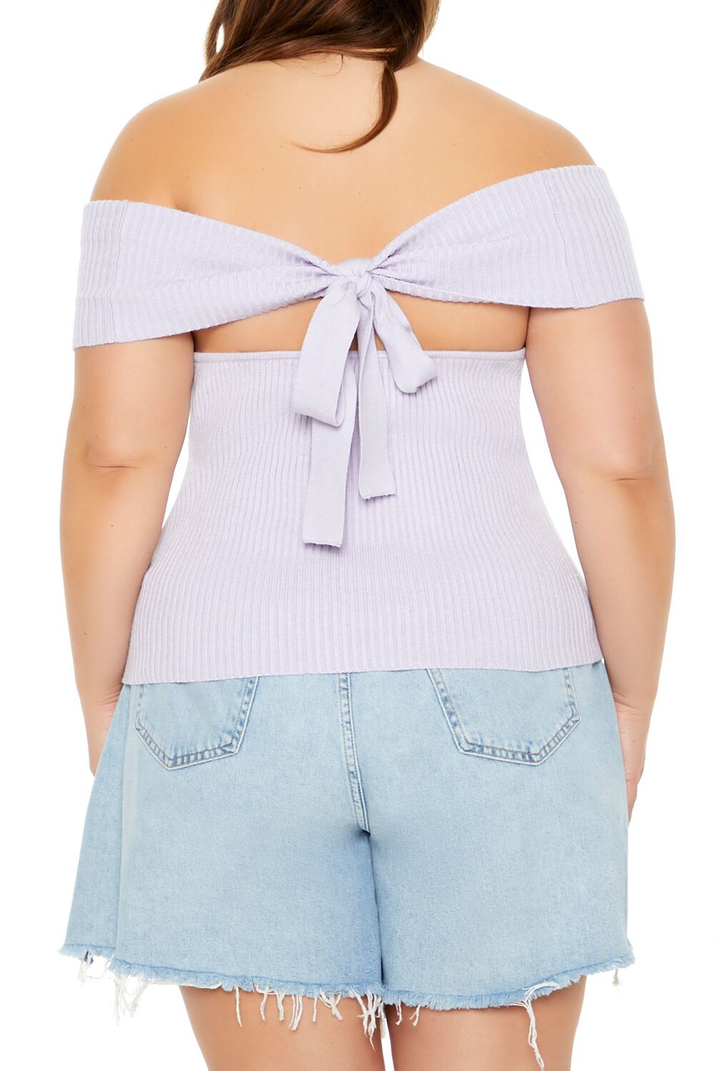 Plus Size Tie-Back Sweater-Knit Top | Forever 21 on sale