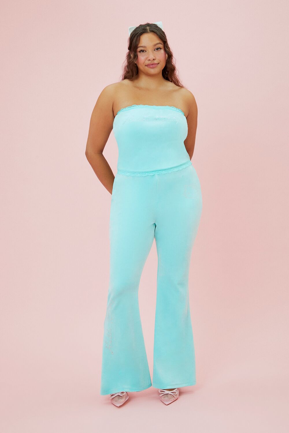 Plus Size Hello Kitty Velour Tube Top | Forever 21 discount