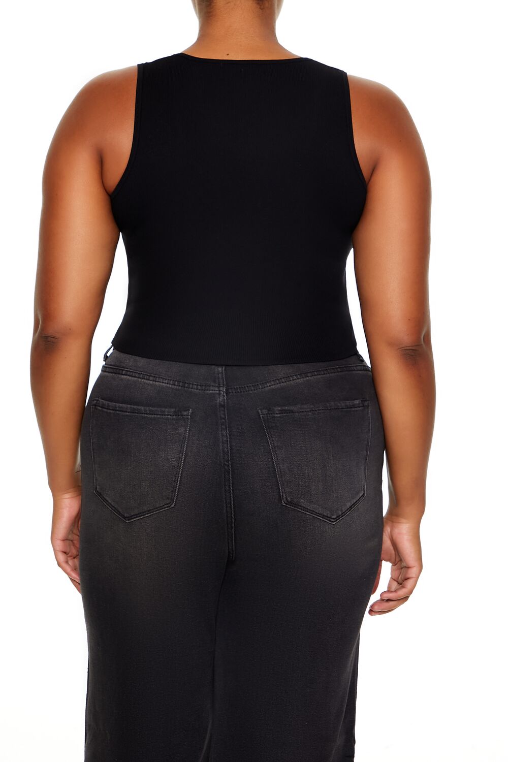 Plus Size Sweater-Knit Corset Tank Top | Forever 21 online