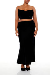 Plus Size Velvet Bow Tube Top | Forever 21 sale