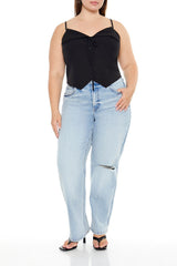 Plus Size Button-Front Cropped Cami | Forever 21 outlet