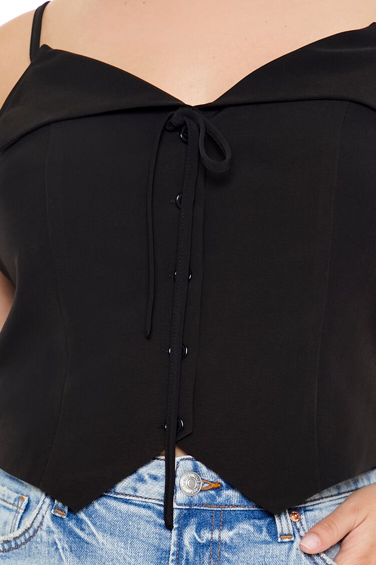 Plus Size Button-Front Cropped Cami | Forever 21 outlet