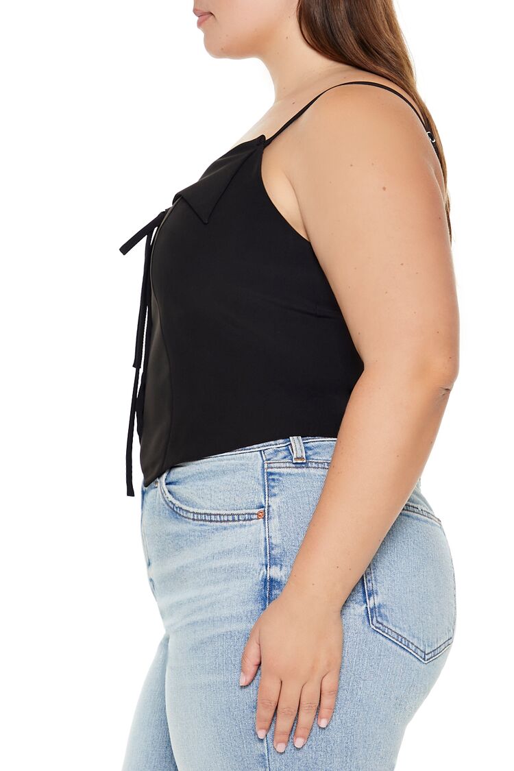 Plus Size Button-Front Cropped Cami | Forever 21 outlet