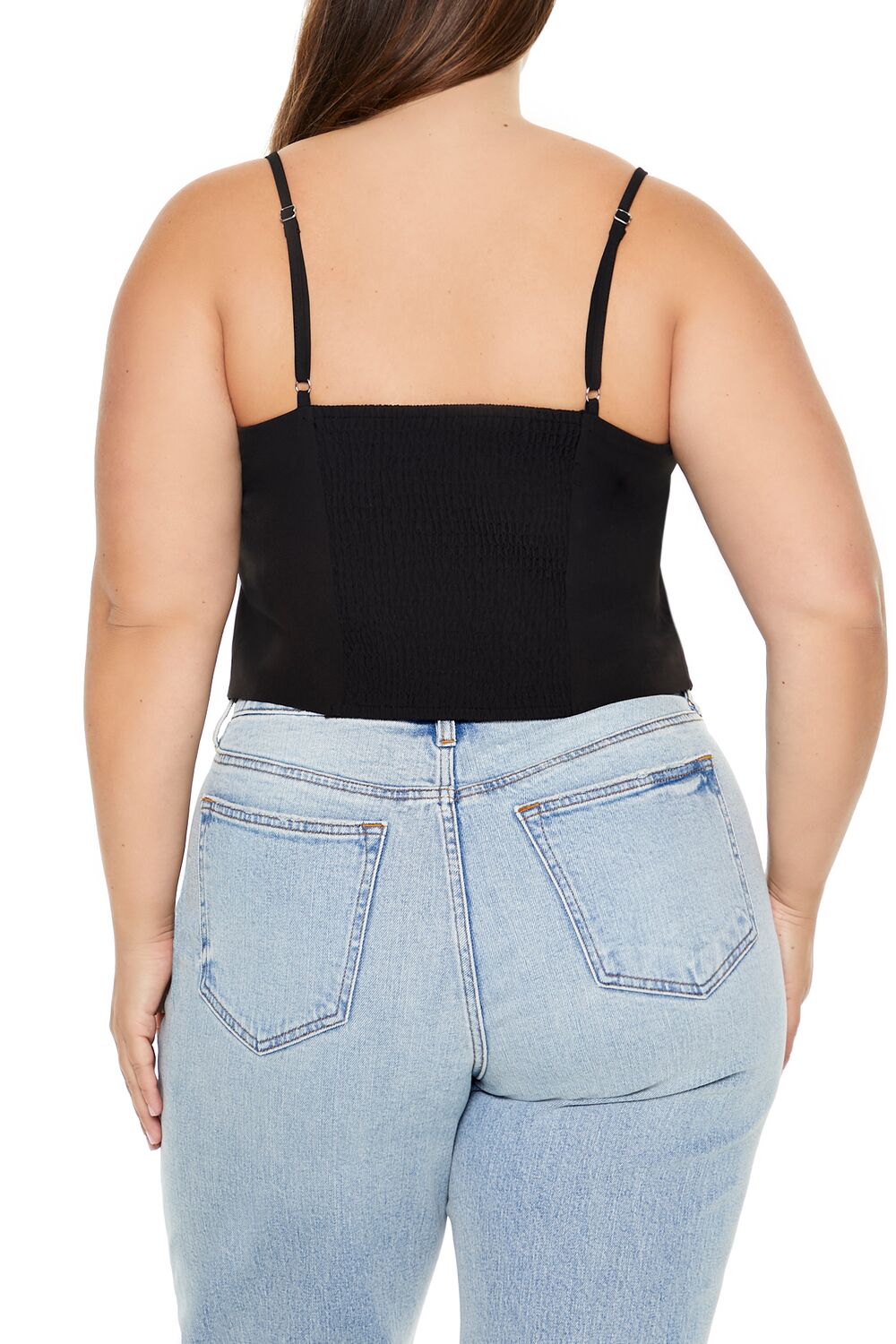 Plus Size Button-Front Cropped Cami | Forever 21 outlet