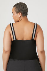 Plus Size Rhinestone-Trim Cami | Forever 21 online