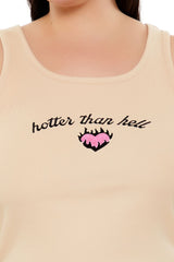 Plus Size Hotter Than Hell Tank Top | Forever 21 near me