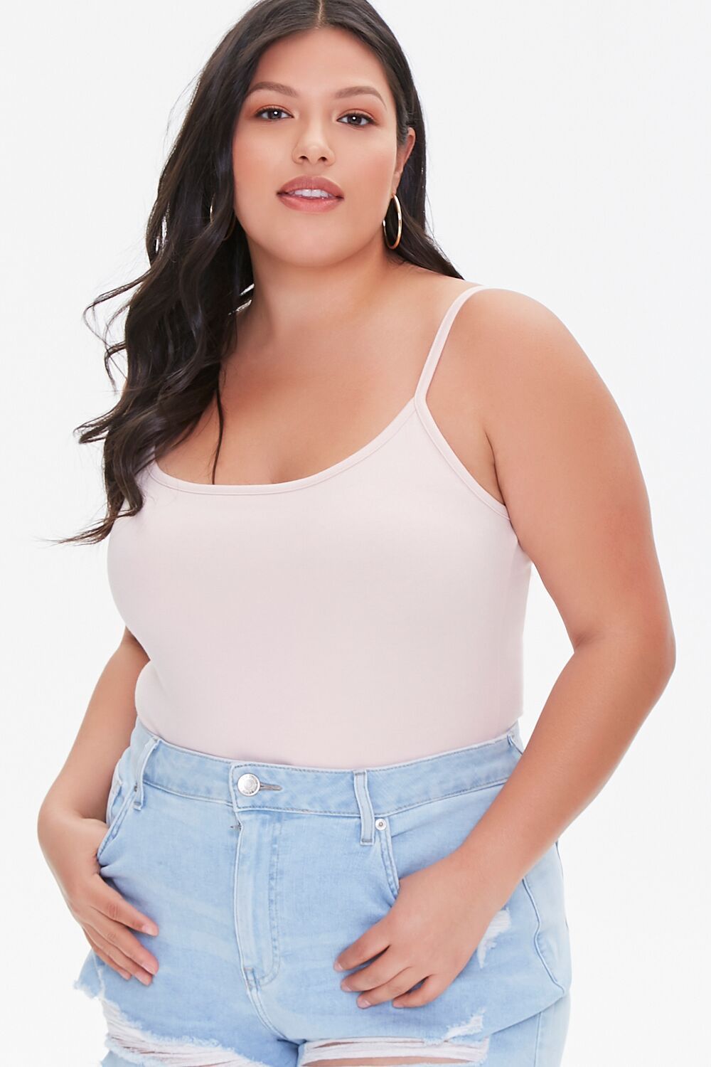 Plus Size Basic Cami Bodysuit | Forever 21 on sale