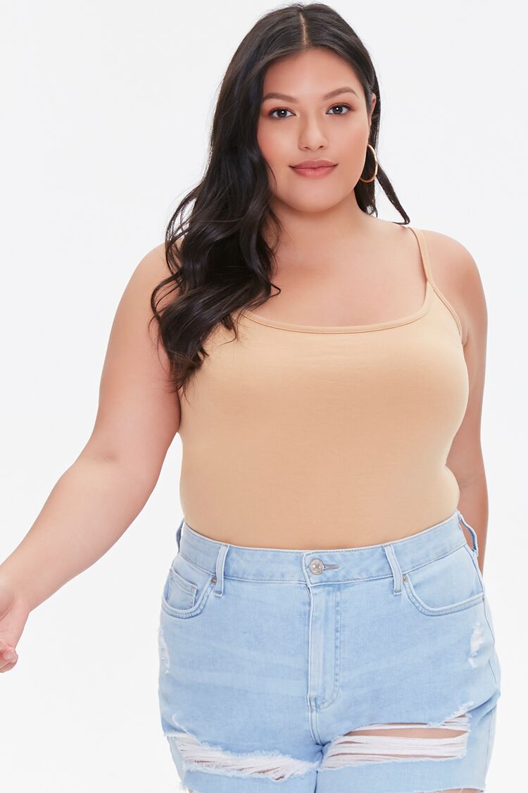 Plus Size Basic Cami Bodysuit | Forever 21 on sale