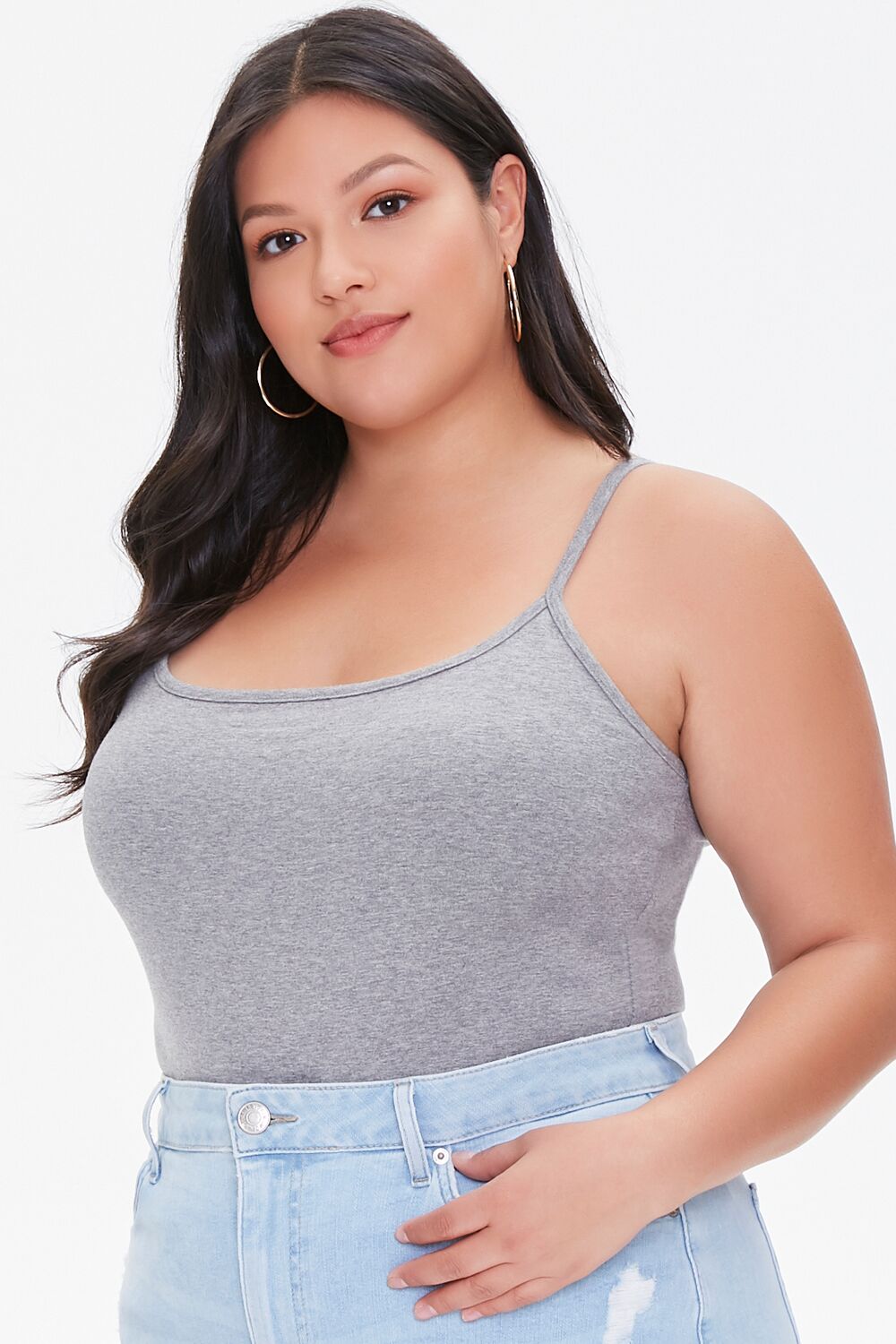 Plus Size Basic Cami Bodysuit | Forever 21 on sale