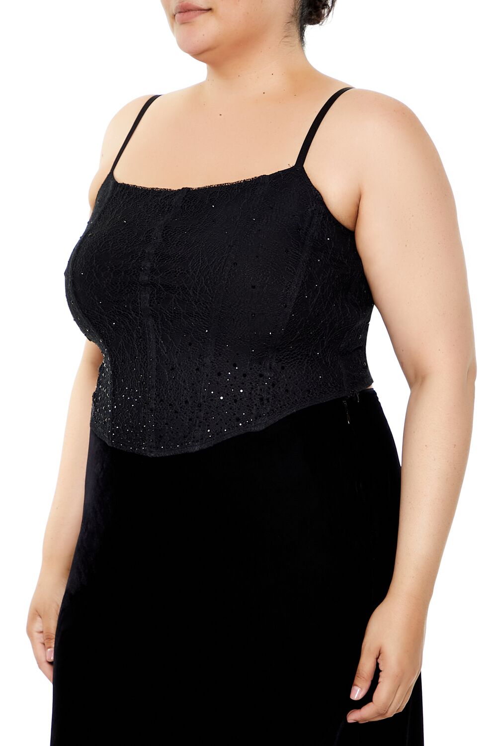 Plus Size Sequin Corset Cami | Forever 21 discount