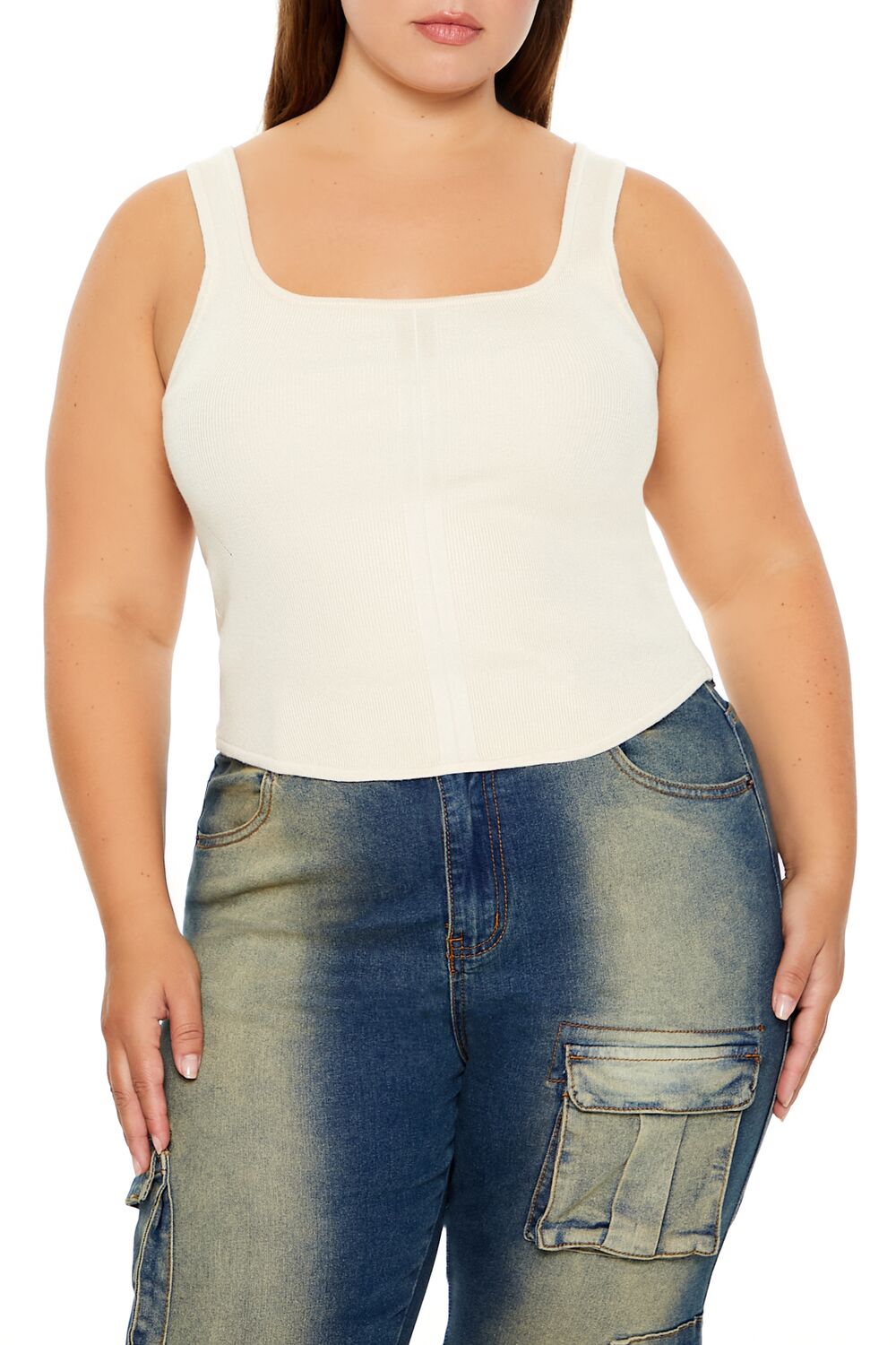 Plus Size Sweater-Knit Tank Top | Forever 21 outlet