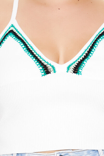 Plus Size Embroidered Sweater-Knit Cami | Forever 21 near me