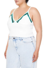 Plus Size Embroidered Sweater-Knit Cami | Forever 21 near me