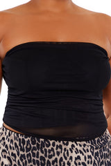 Plus Size Ruched Mesh Tube Top | Forever 21 near me