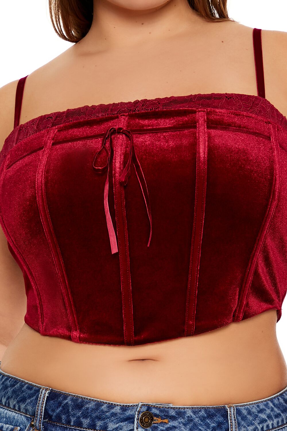 Plus Size Velvet Cropped Cami | Forever 21 sale