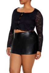 Plus Size Cutout Bow Crop Top | Forever 21 sale