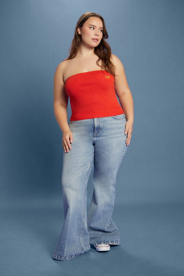 Plus Size Lee Sweater-Knit Tube Top | Forever 21 discount